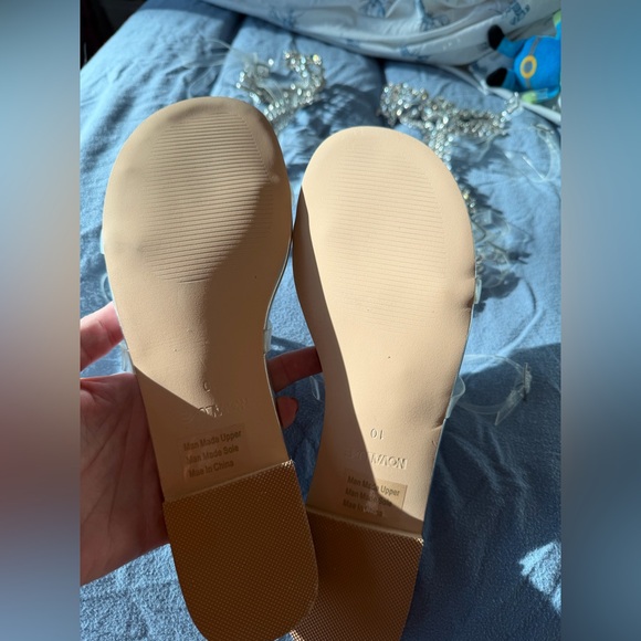 Fashion Nova Crystal Embellished Sandals - Picture 10 of 10